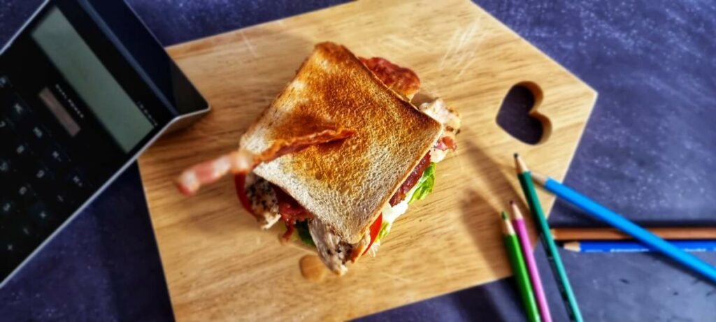 Sandwich BLT Schulanfang Cover